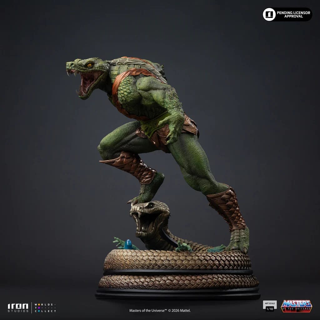 Masters of the Universe Kobra Khan Rises with New Iron Studios Statue