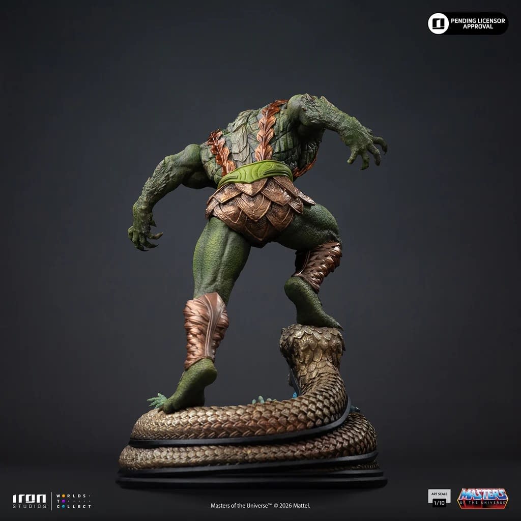 Masters of the Universe Kobra Khan Rises with New Iron Studios Statue