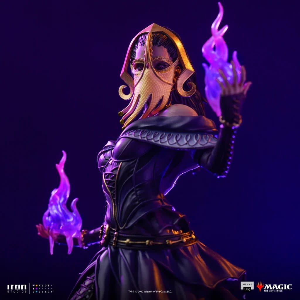 Iron Studios Unveils New Magic: The Gathering Liliana Vess Statue