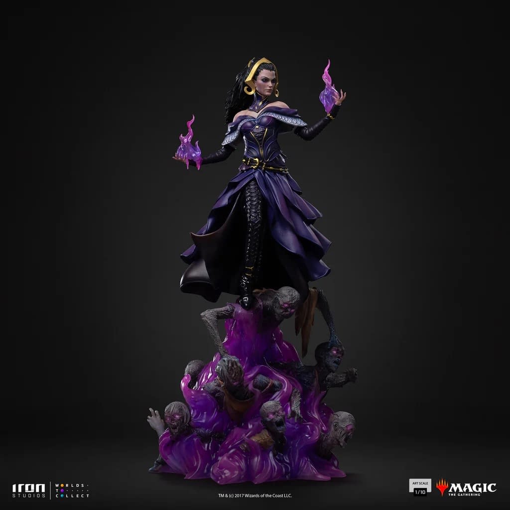 Iron Studios Unveils New Magic: The Gathering Liliana Vess Statue