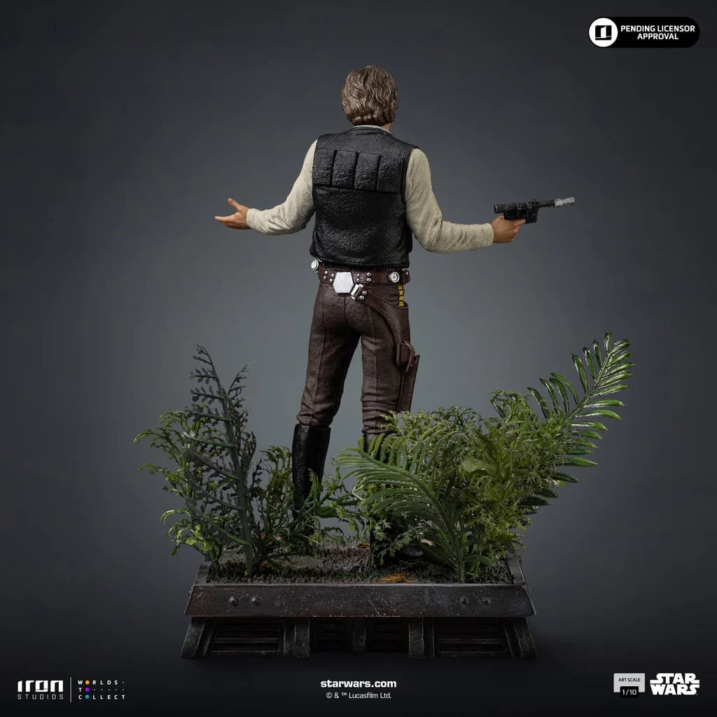 Return to Endor with Iron Studios New Star Wars Han Solo Statue