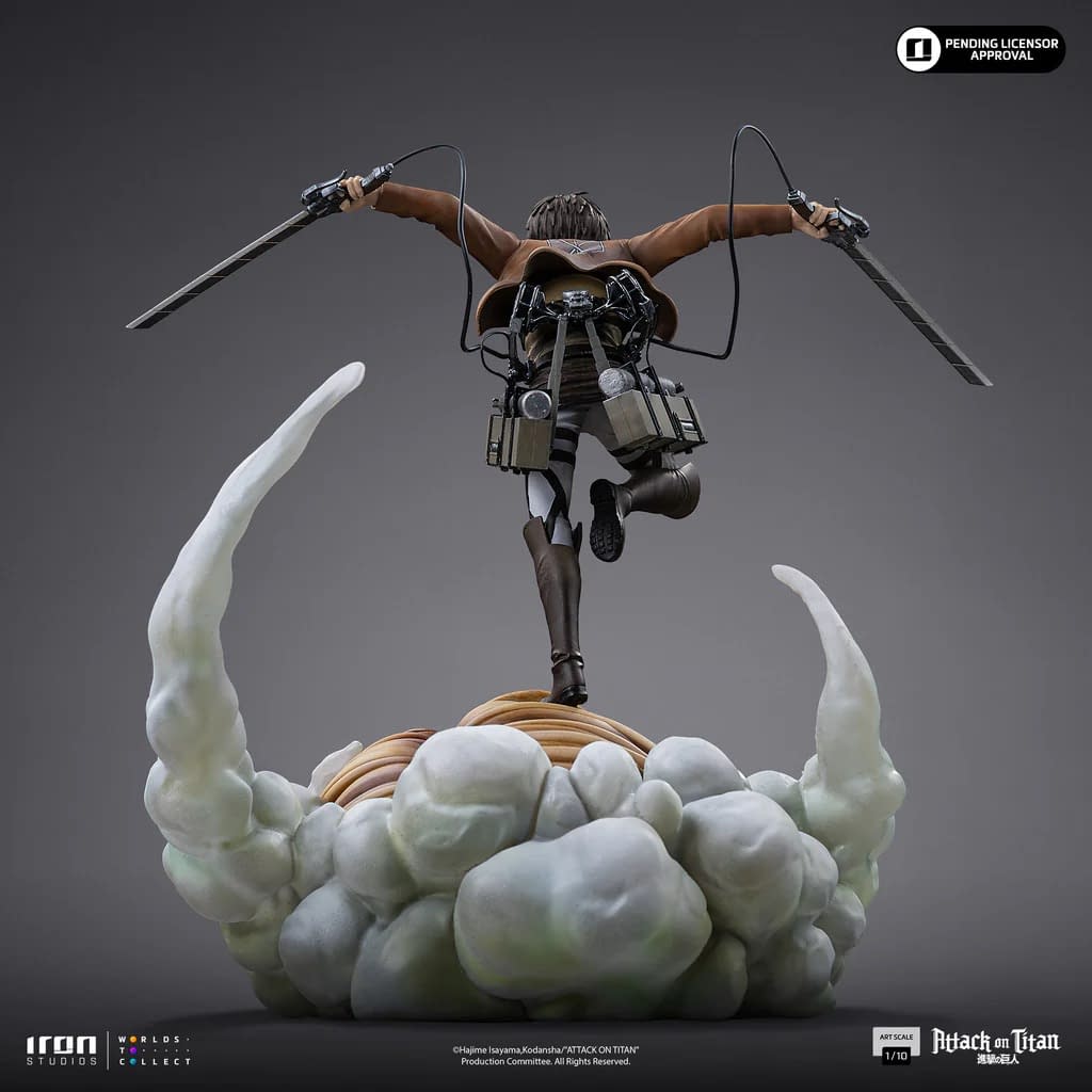 Iron Studios Debuts New 1/10 Attack on Titan Eren Yeager Statue