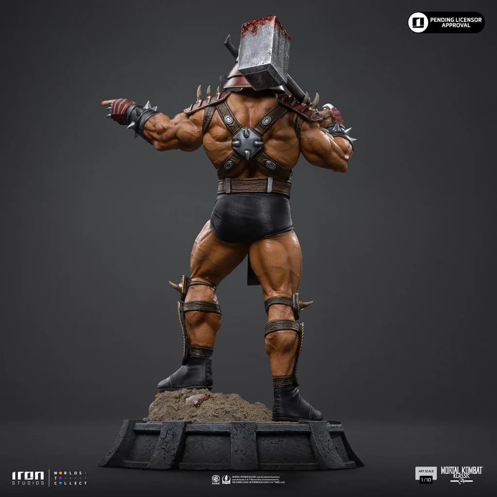 New Mortal Kombat 1/10 Shao Khan Statue Revealed by Iron Studios