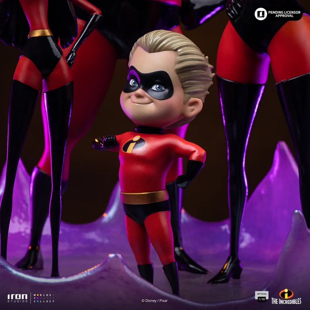 The Incredibles Come to Iron Studios with New 1/10 Art Scale Statue