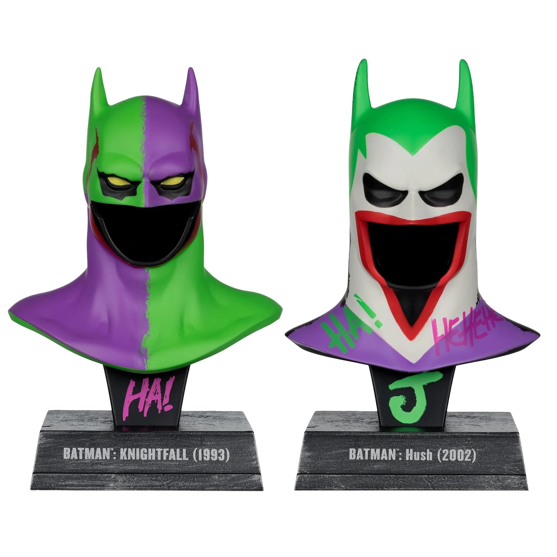 New Jokerized Batman Cowl 2-Pack Coming Soon from McFarlane
