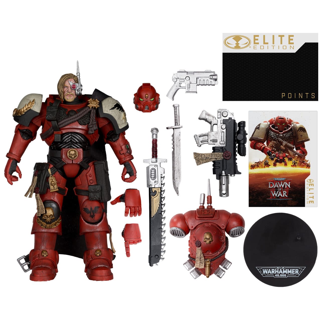 Warhammer 40K McFarlane Elite Edition Captain Cyrus Revealed