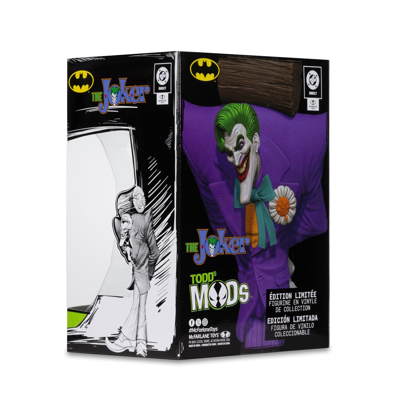 DC Comics The Joker Arrives with New McFarlane Toys Todd's Mods
