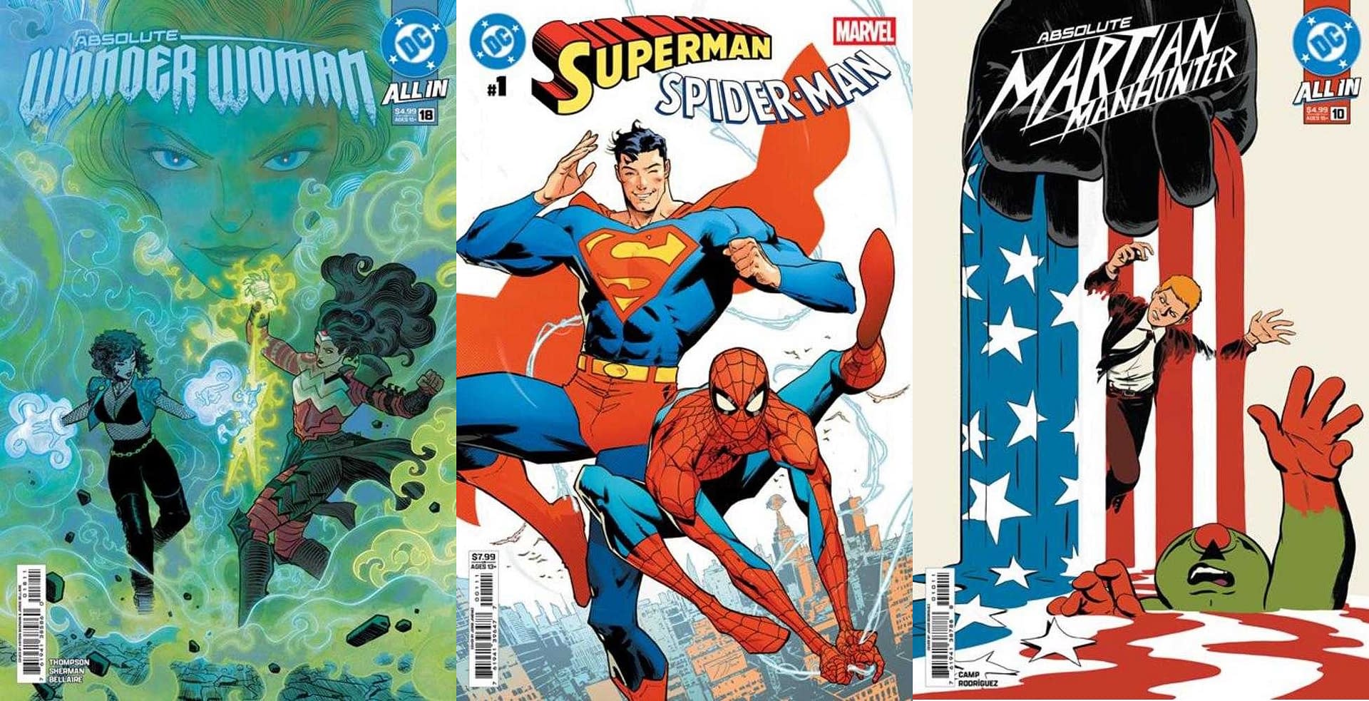 Superman/Spider-Man Tops Bleeding Cool Weekly Bestseller List, And How