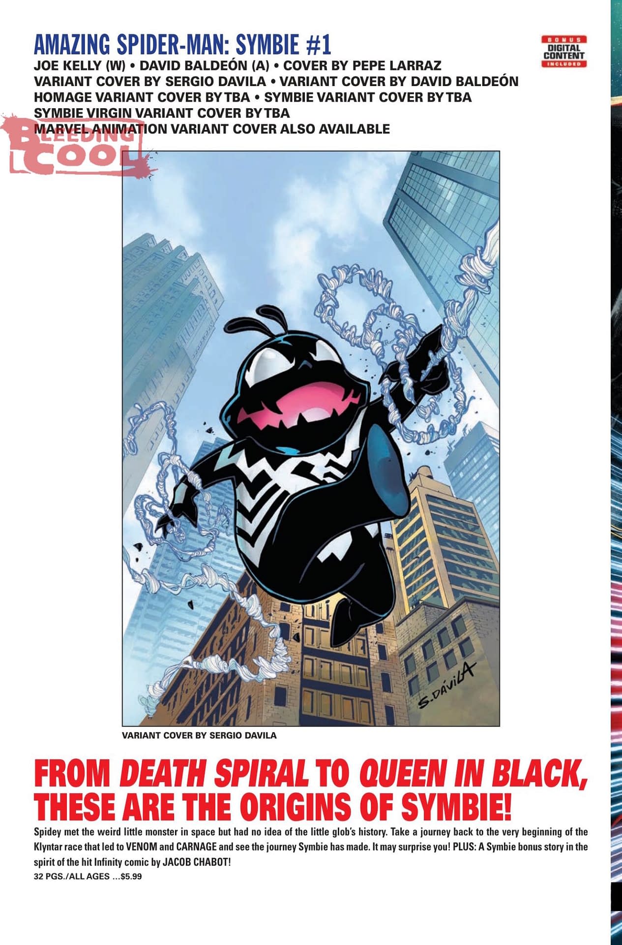 Marvel To Delay Symbie Comic By Six Months