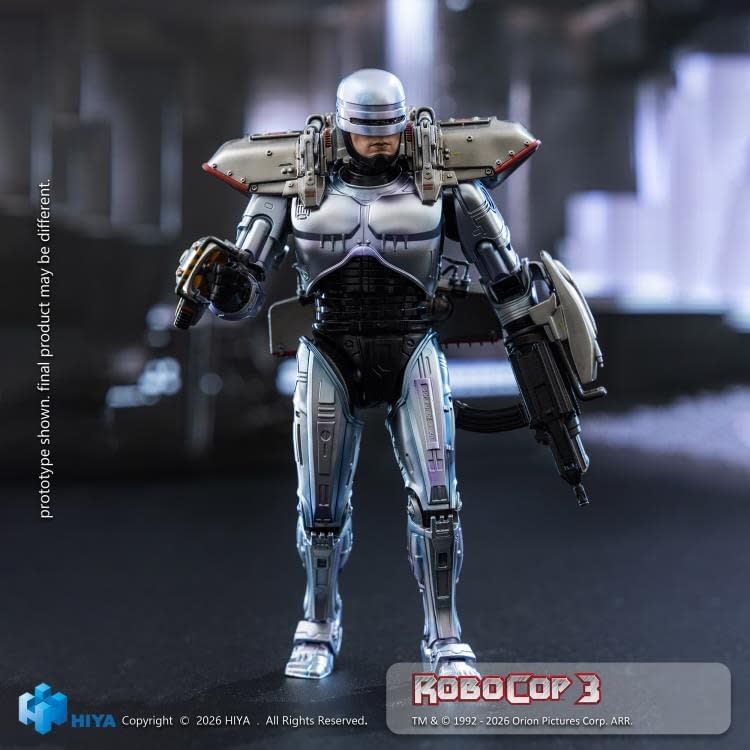 RoboCop 3 Arrives with New Hiya Toys Exquisite Super Series