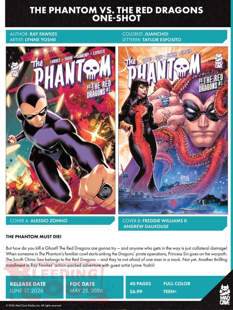 Mad Cave Studios June 2026 Solicits And Solicitations