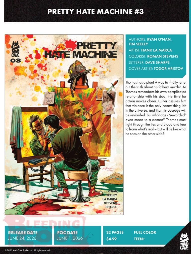 Mad Cave Studios June 2026 Solicits And Solicitations