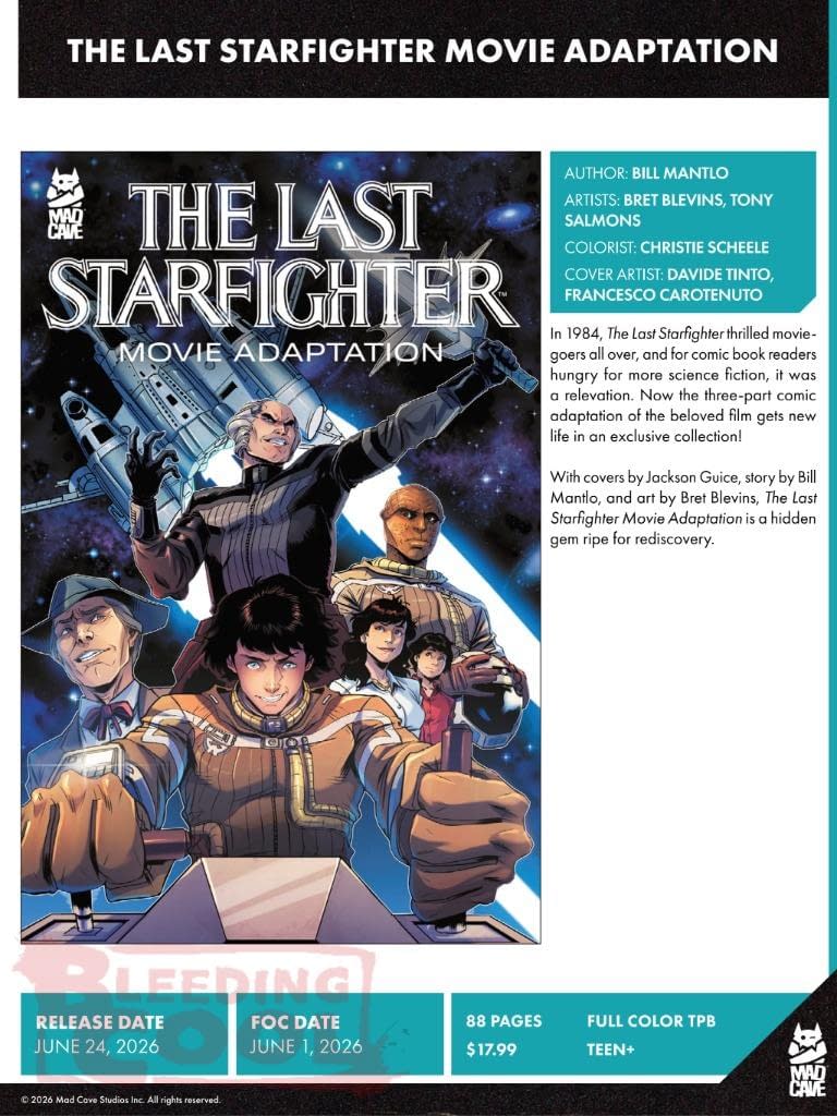 Mad Cave Studios June 2026 Solicits And Solicitations