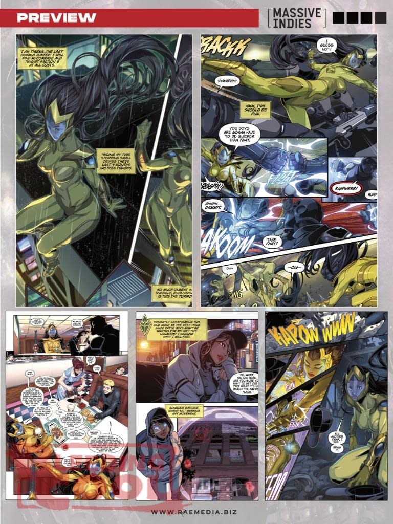 Tisena #1 by TJ Sterling and the Xong Bros in Rae Media May 2026 solicitations through Massive Indies/Lunar