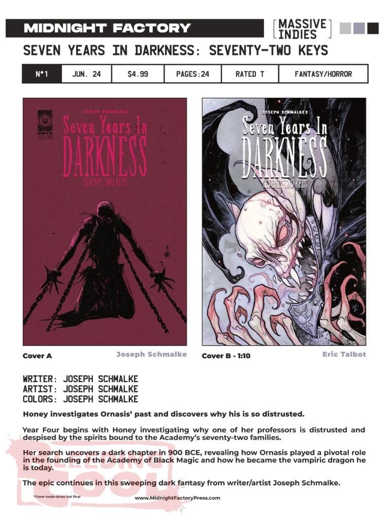 Massive Indies June 2026 Solicits And Solicitations