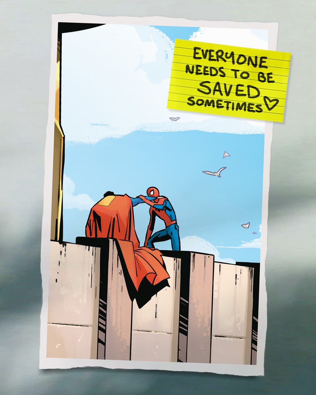 Another Look Ahead At Superman/Spider-Man Crossover Out Next Week