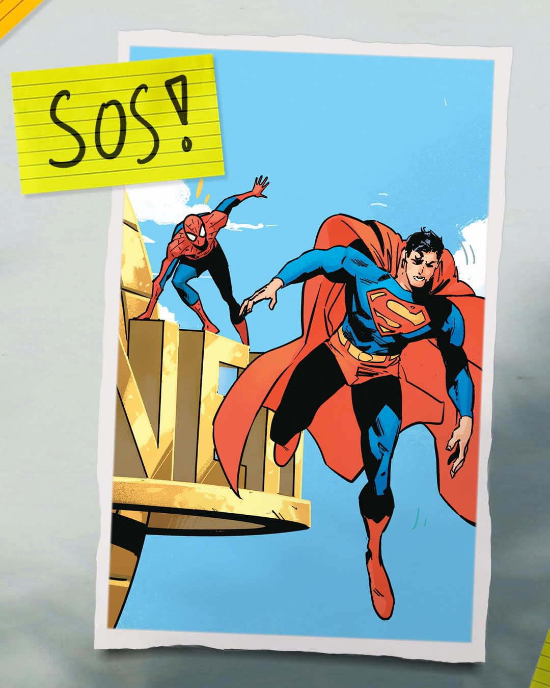 Another Look Ahead At Superman/Spider-Man Crossover Out Next Week