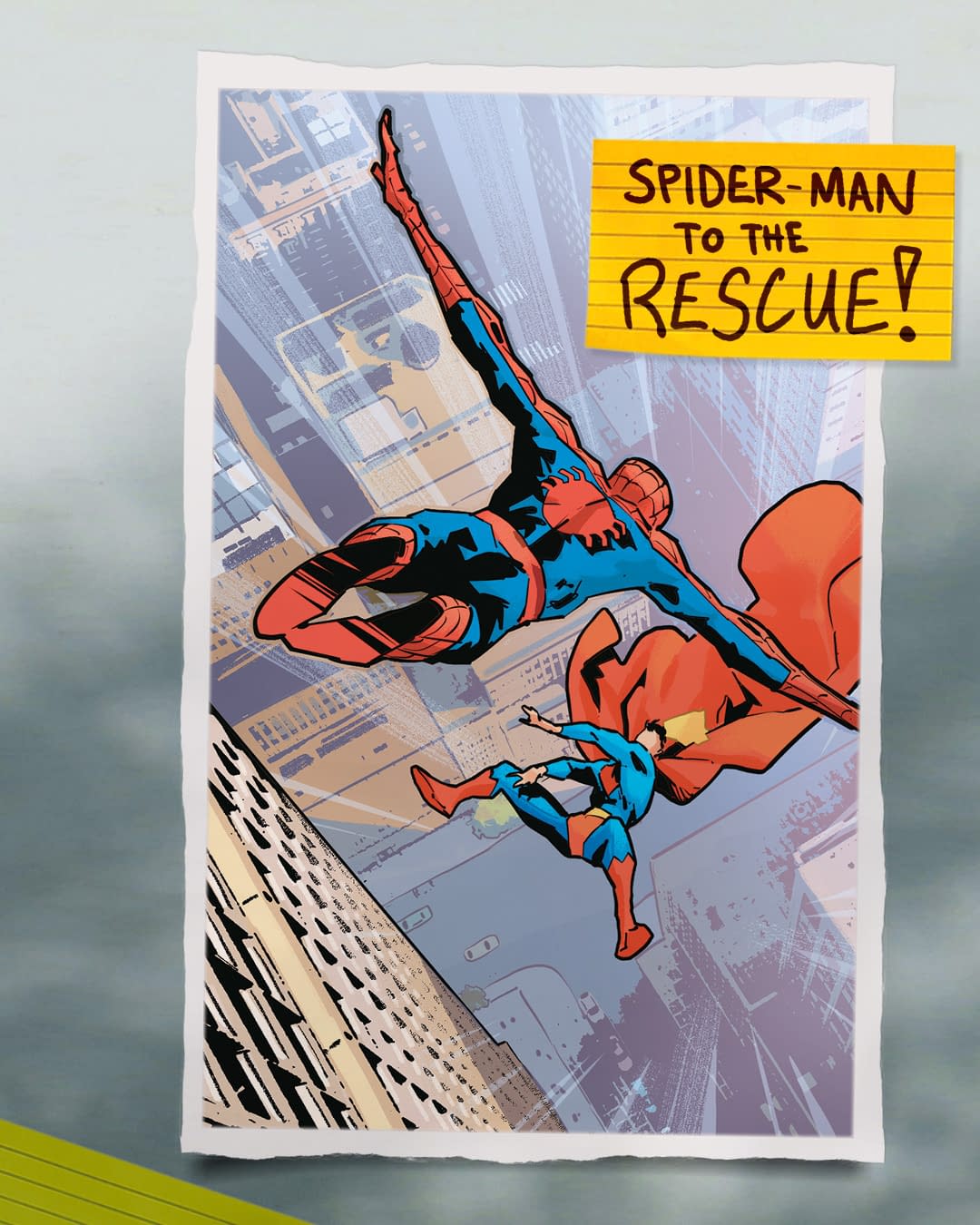 Another Look Ahead At Superman/Spider-Man Crossover Out Next Week