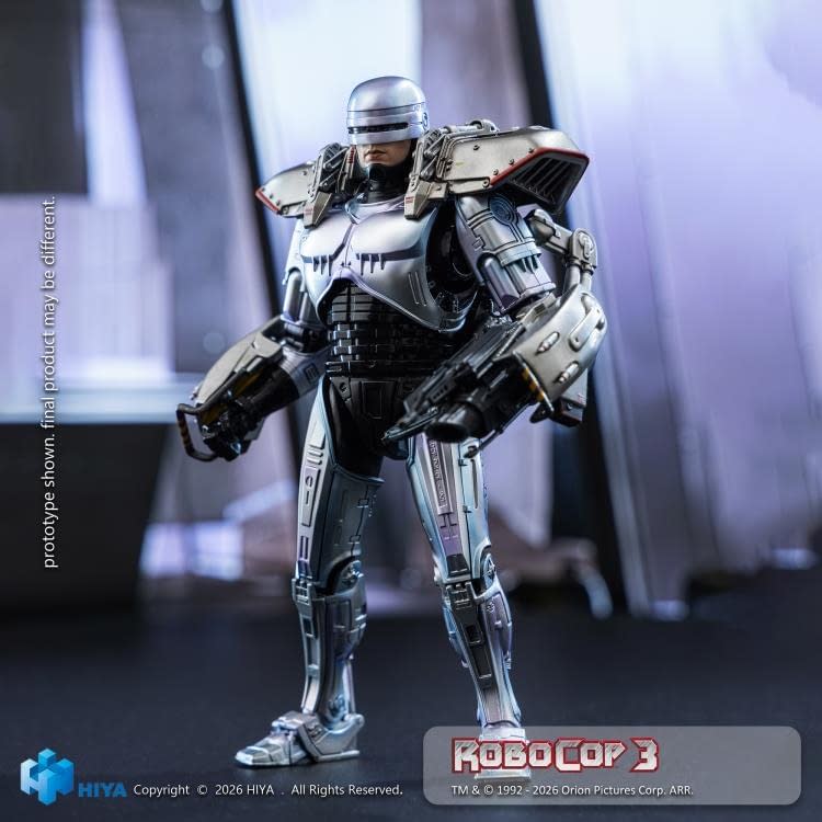 RoboCop 3 Arrives with New Hiya Toys Exquisite Super Series