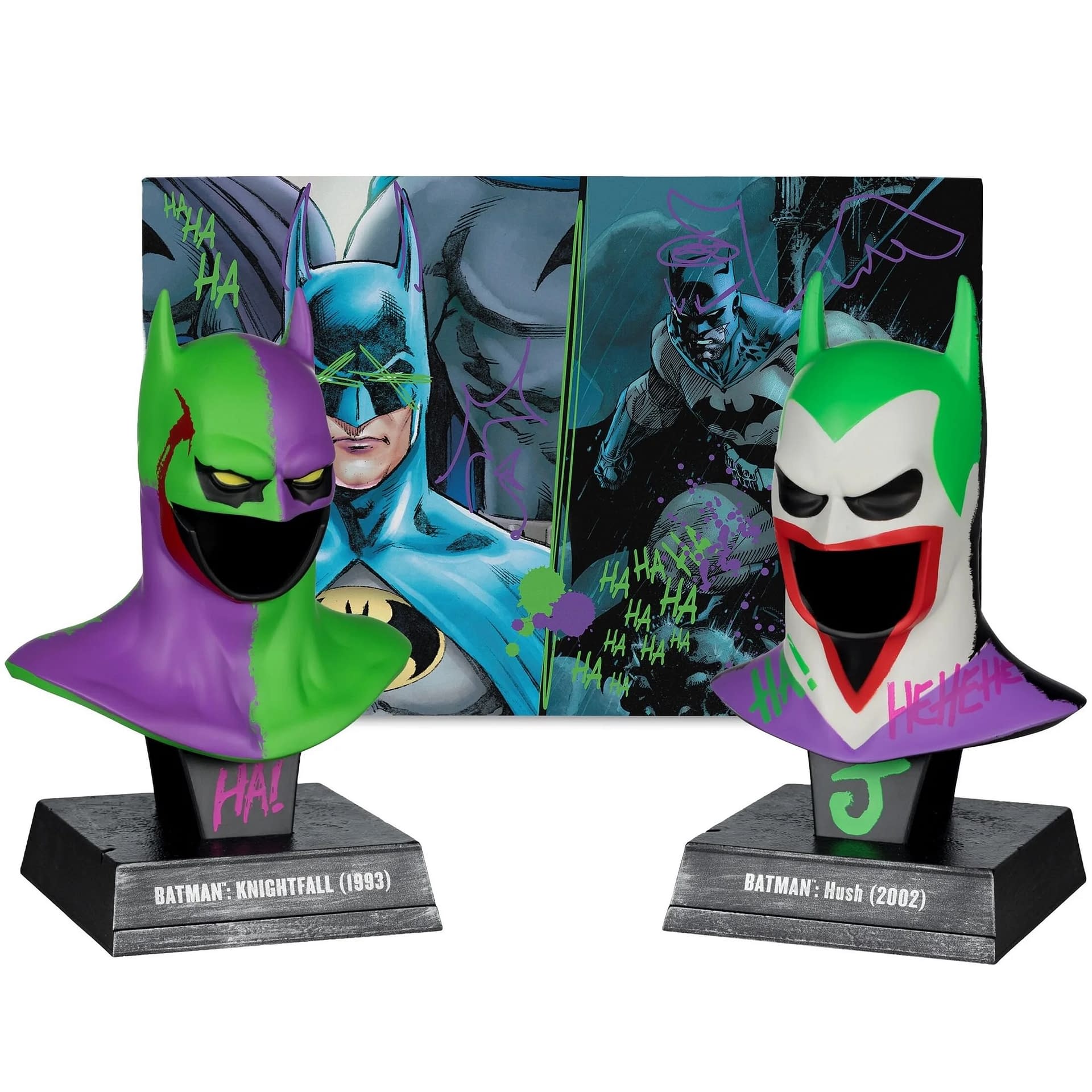 New Jokerized Batman Cowl 2-Pack Coming Soon from McFarlane