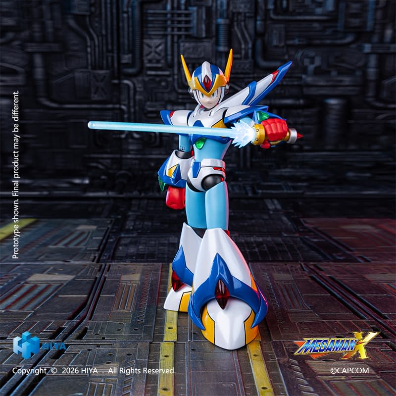 New Mega Man X Falcon Armor Figure Arrives from Hiya Toys