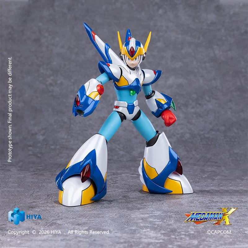 New Mega Man X Falcon Armor Figure Arrives from Hiya Toys