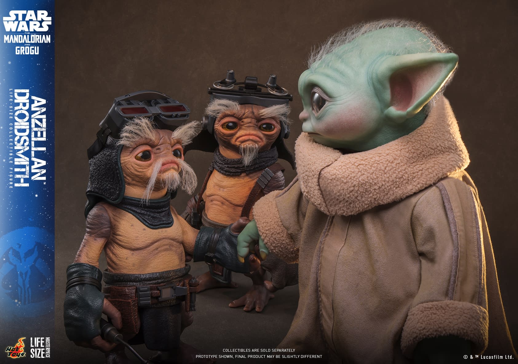 The Mandalorian and Grogu Life-Size Azellan Droidsmith Figure Revealed