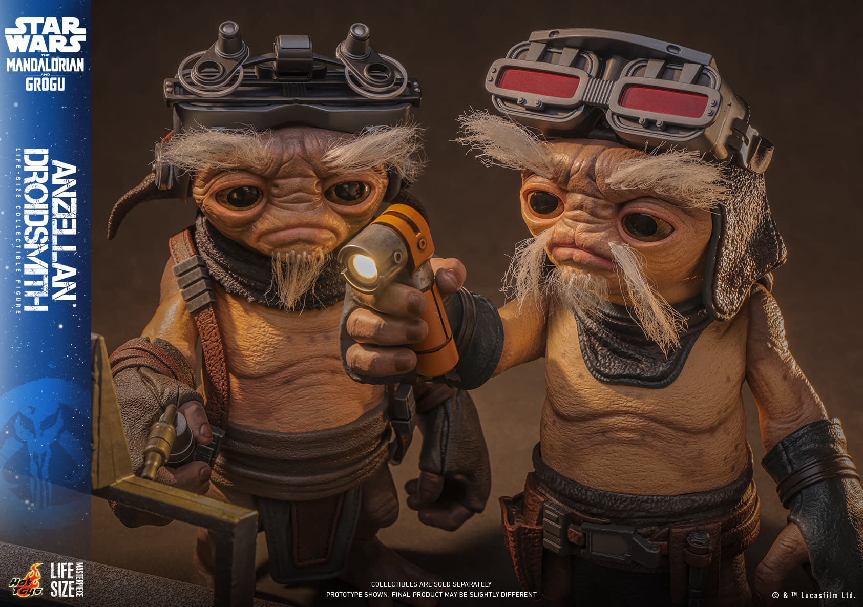 The Mandalorian and Grogu Life-Size Azellan Droidsmith Figure Revealed