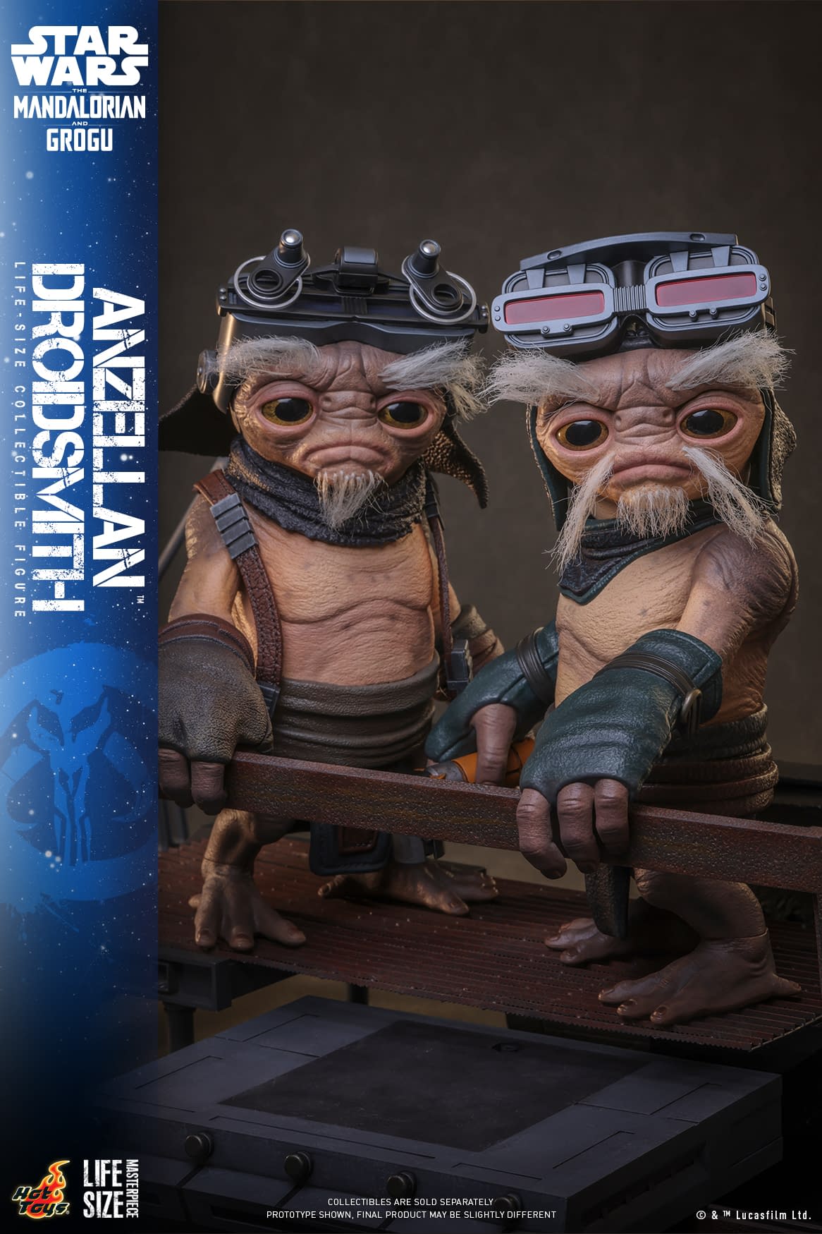 The Mandalorian and Grogu Life-Size Azellan Droidsmith Figure Revealed