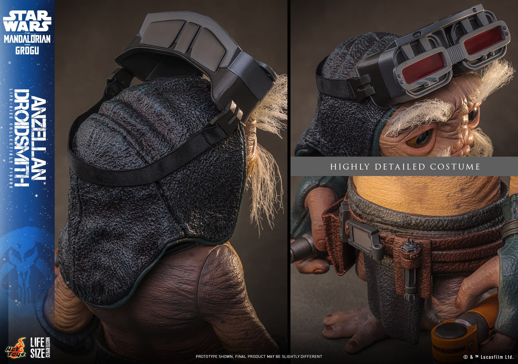 The Mandalorian and Grogu Life-Size Azellan Droidsmith Figure Revealed