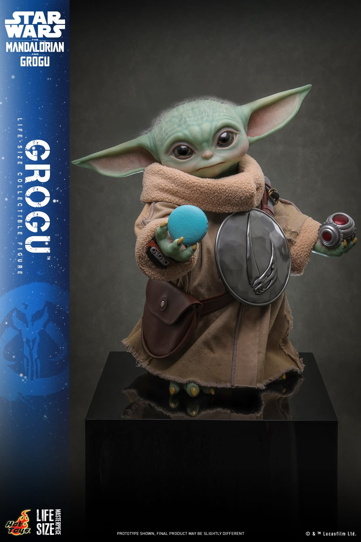 Life-Size Grogu from The Mandalorian and Grogu Coming from Hot Toys