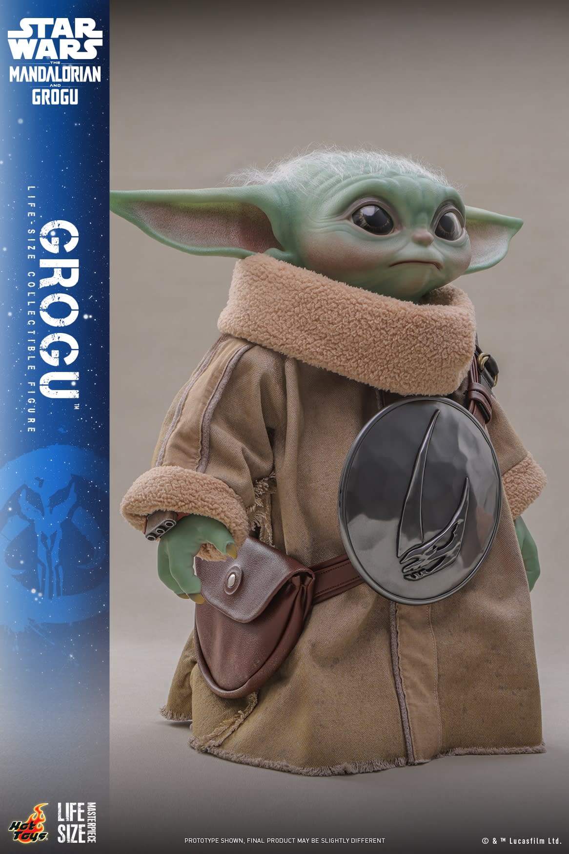 Life-Size Grogu from The Mandalorian and Grogu Coming from Hot Toys