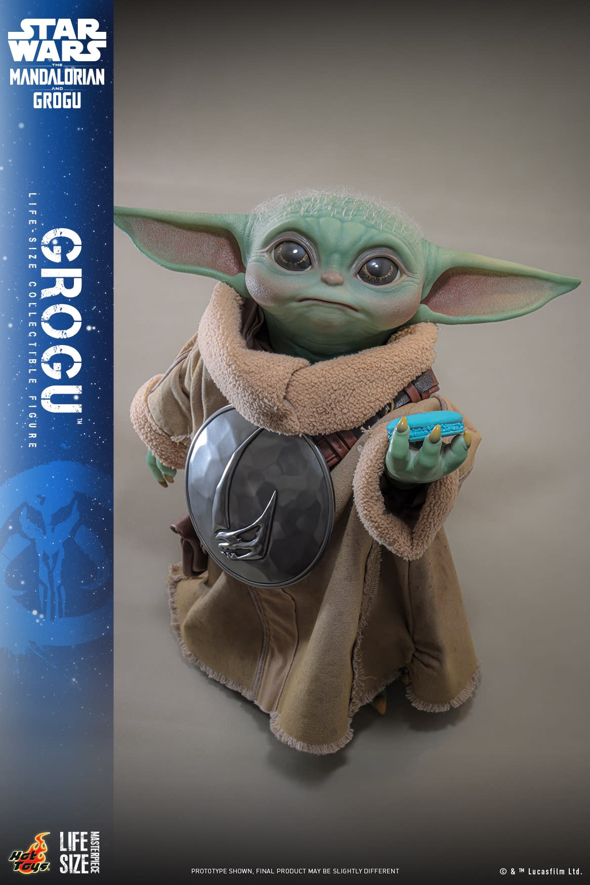 Life-Size Grogu from The Mandalorian and Grogu Coming from Hot Toys