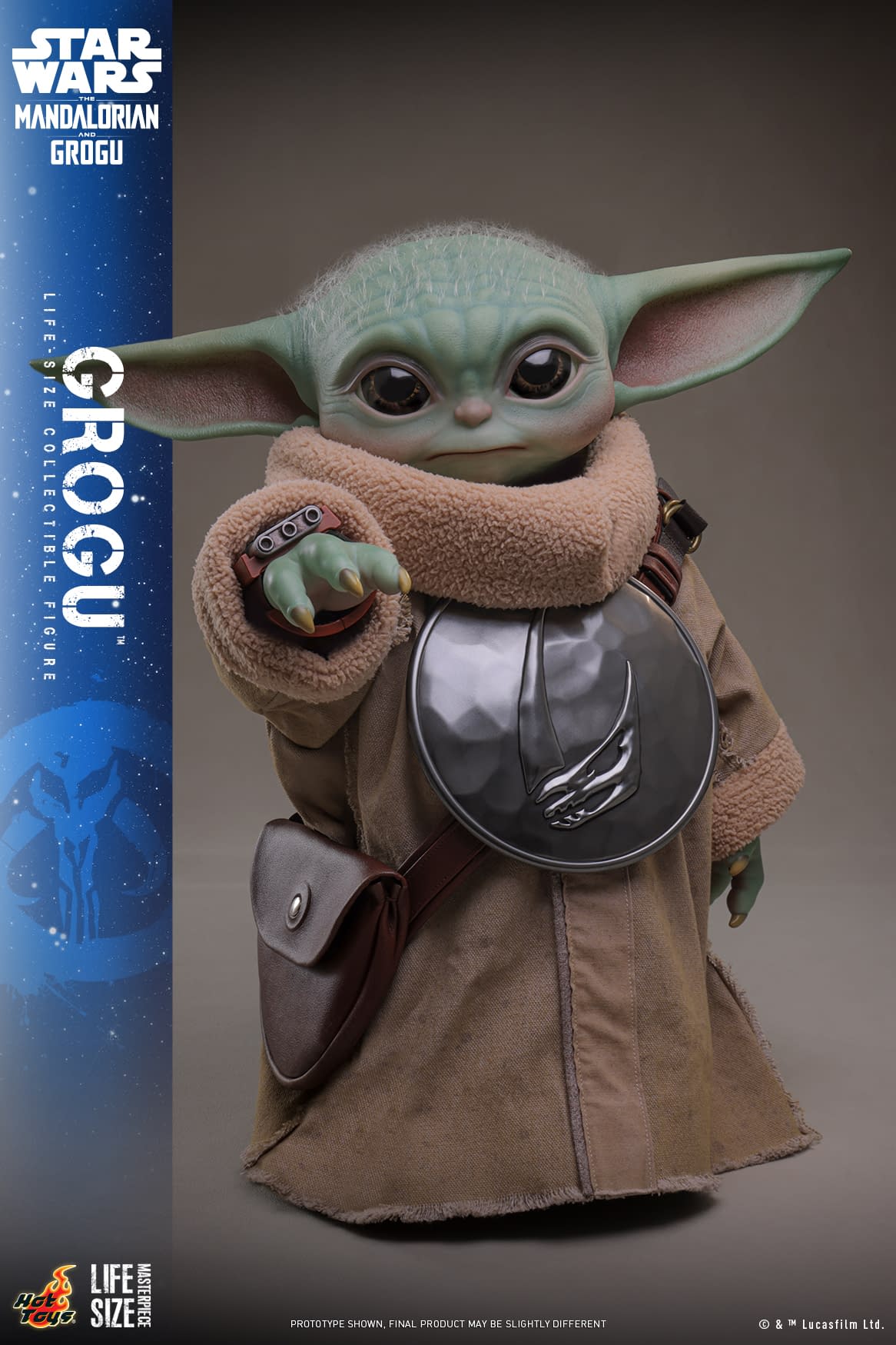 Life-Size Grogu from The Mandalorian and Grogu Coming from Hot Toys
