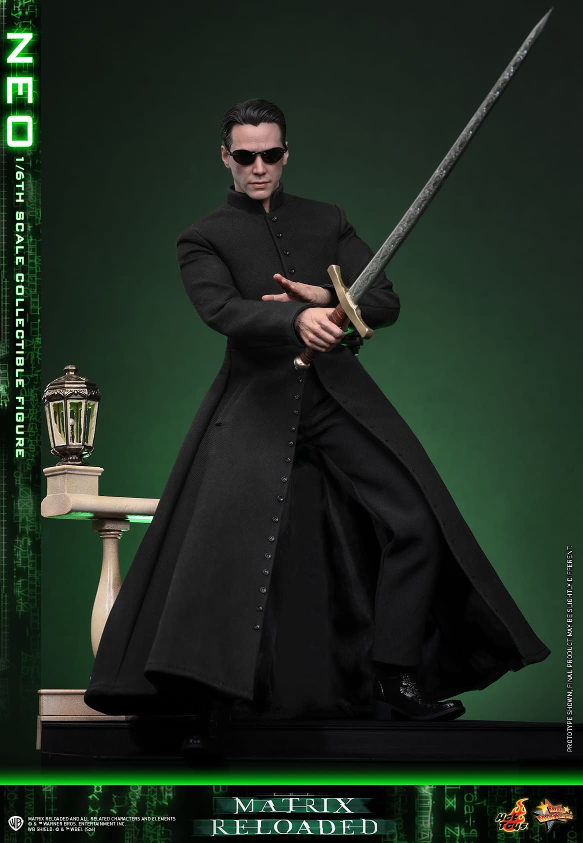 Hot Toys Steps Into The Matrix Reloaded with New 1/6 Scale Neo