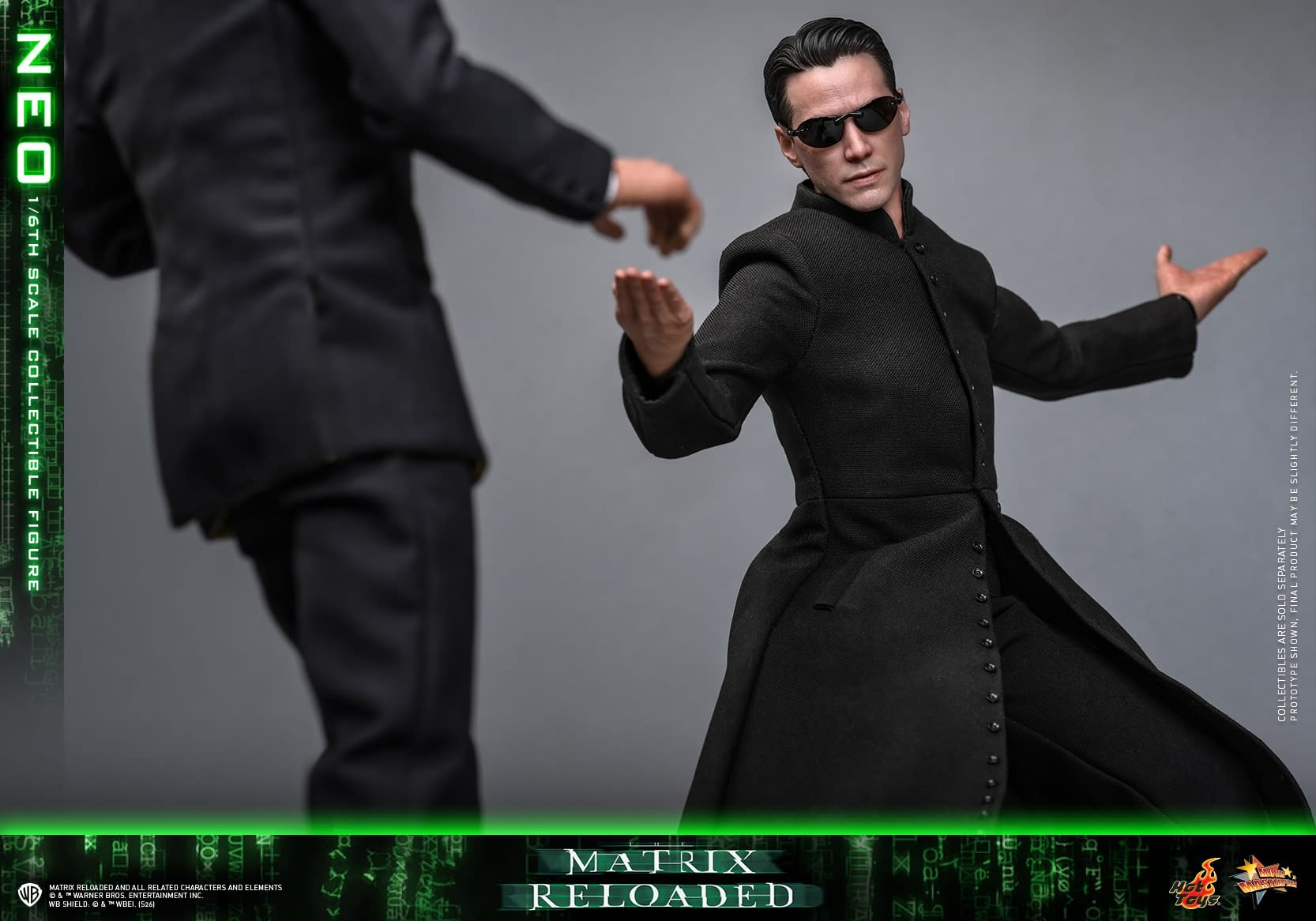 Hot Toys Steps Into The Matrix Reloaded with New 1/6 Scale Neo