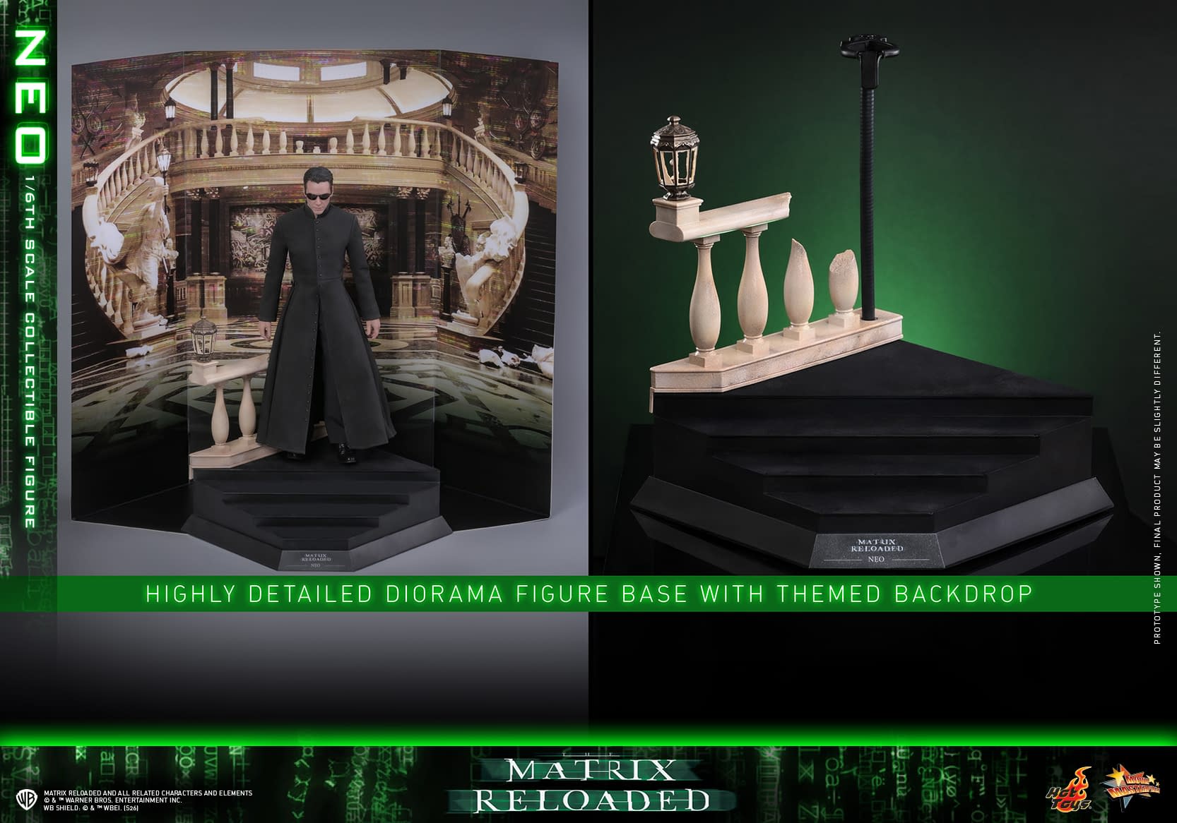 Hot Toys Steps Into The Matrix Reloaded with New 1/6 Scale Neo