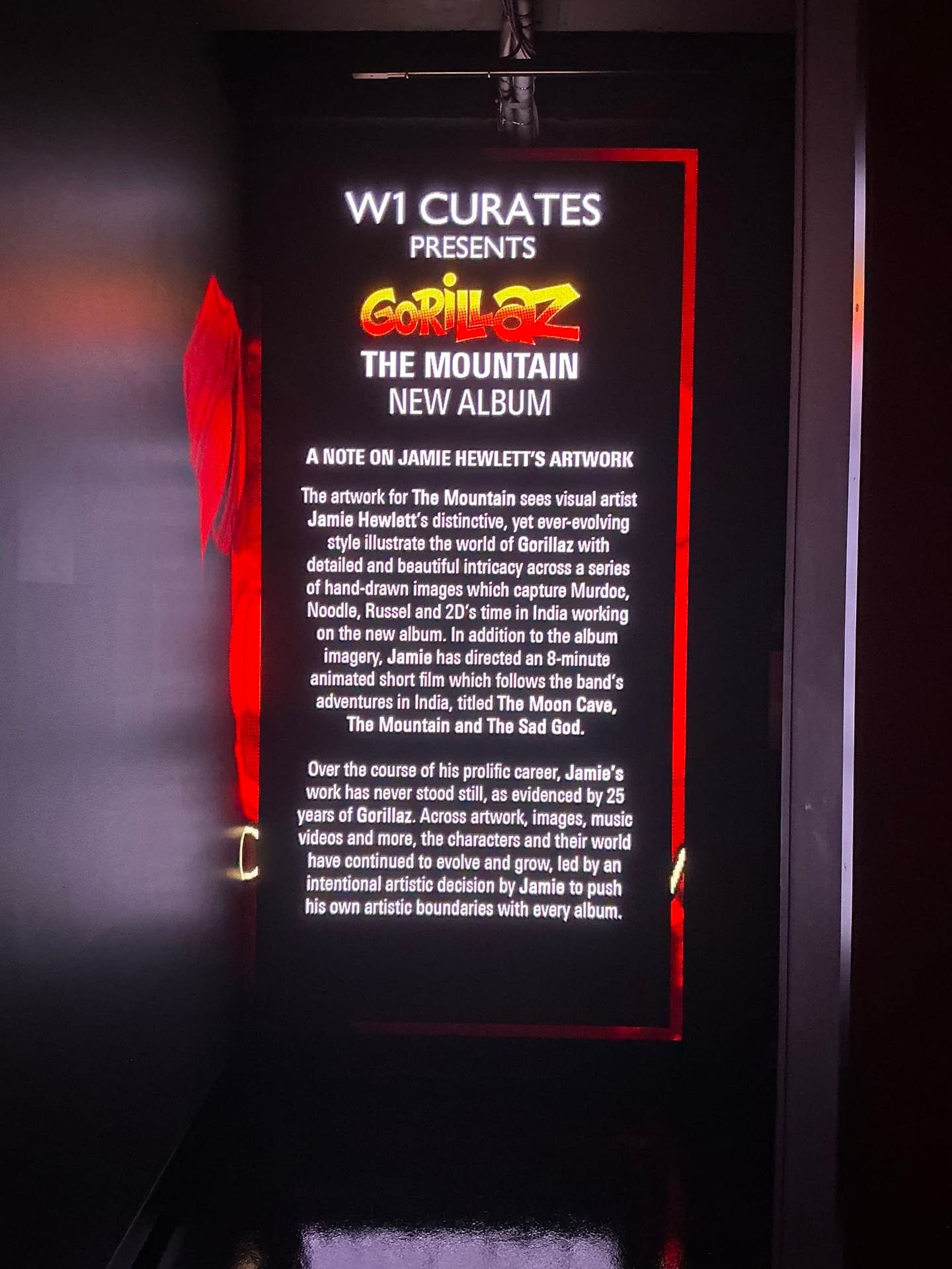 Jamie Hewlett And Gorillaz In Two Events Off London's Oxford Street