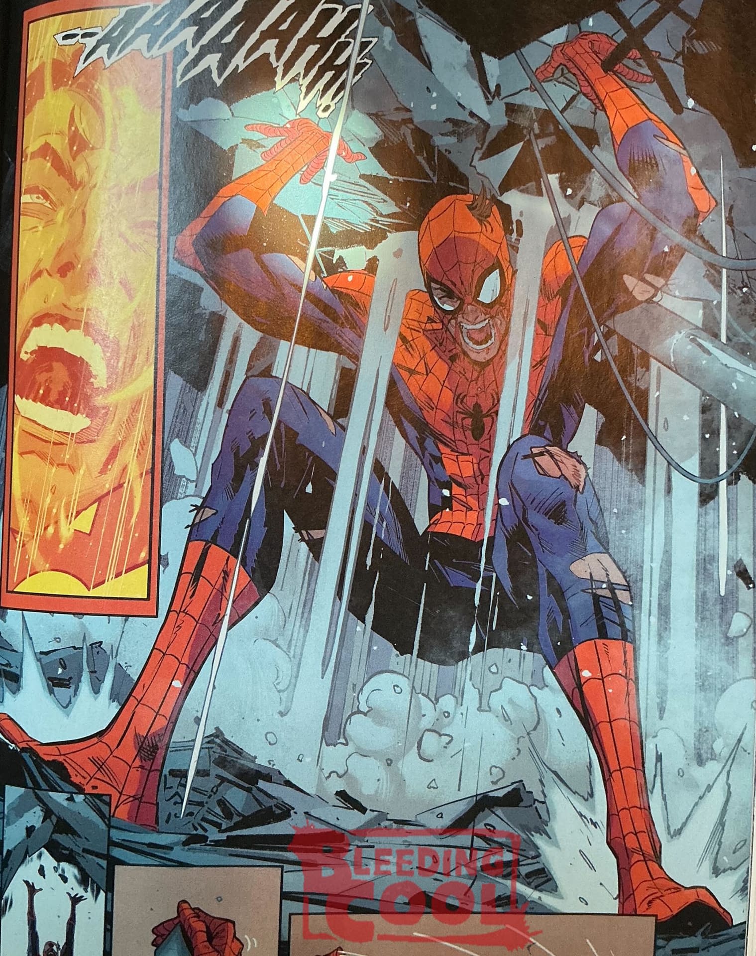 Bridges, Rubble, Lois, Mary Jane, Gwen & Lana in Superman/Spider-Man