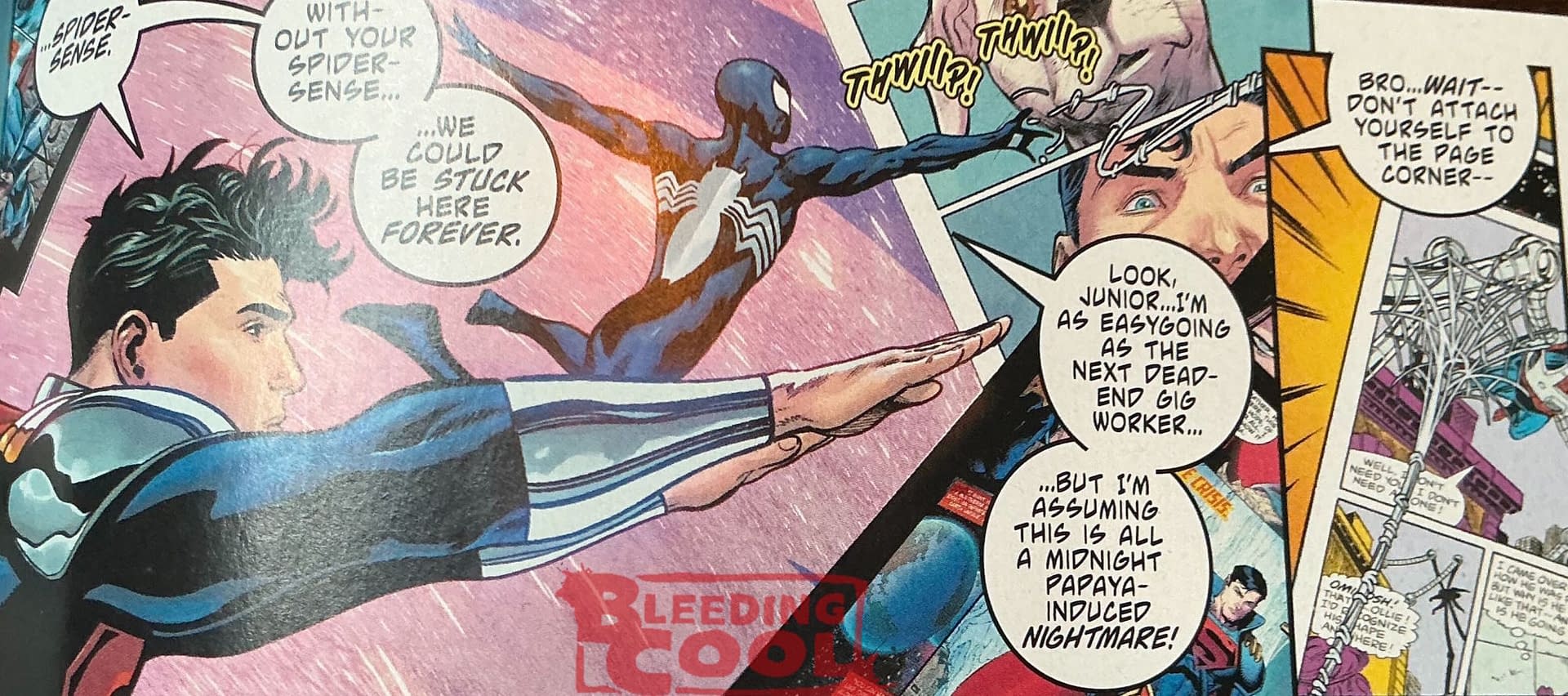 Superboy-Prime In Superman/Spider-Man (Spoilers)