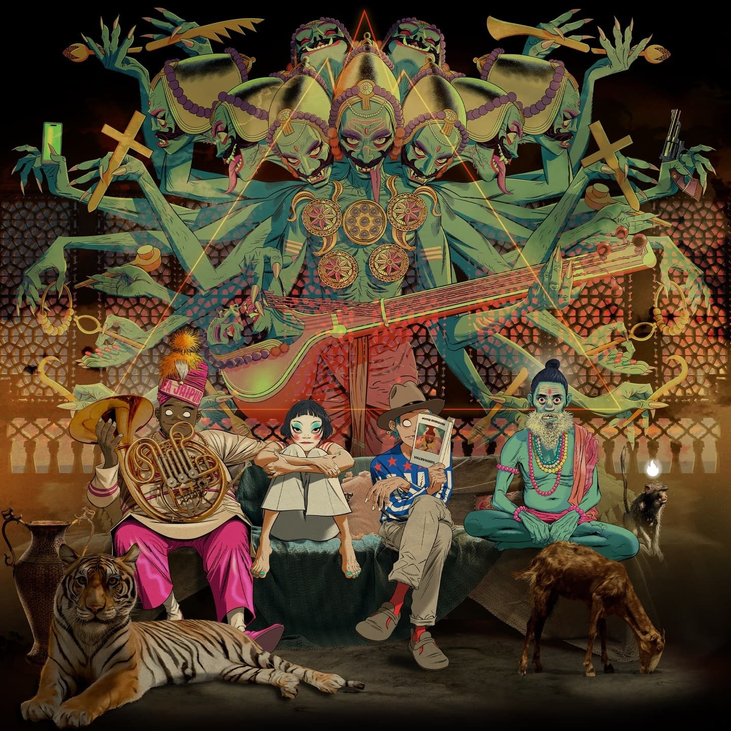 Jamie Hewlett And Gorillaz In Two Events Off London's Oxford Street