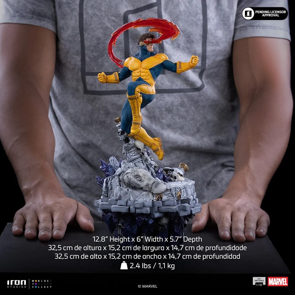 Cyclops Joins Iron Studios Marvel Comics Infinity Gauntlet Diorama