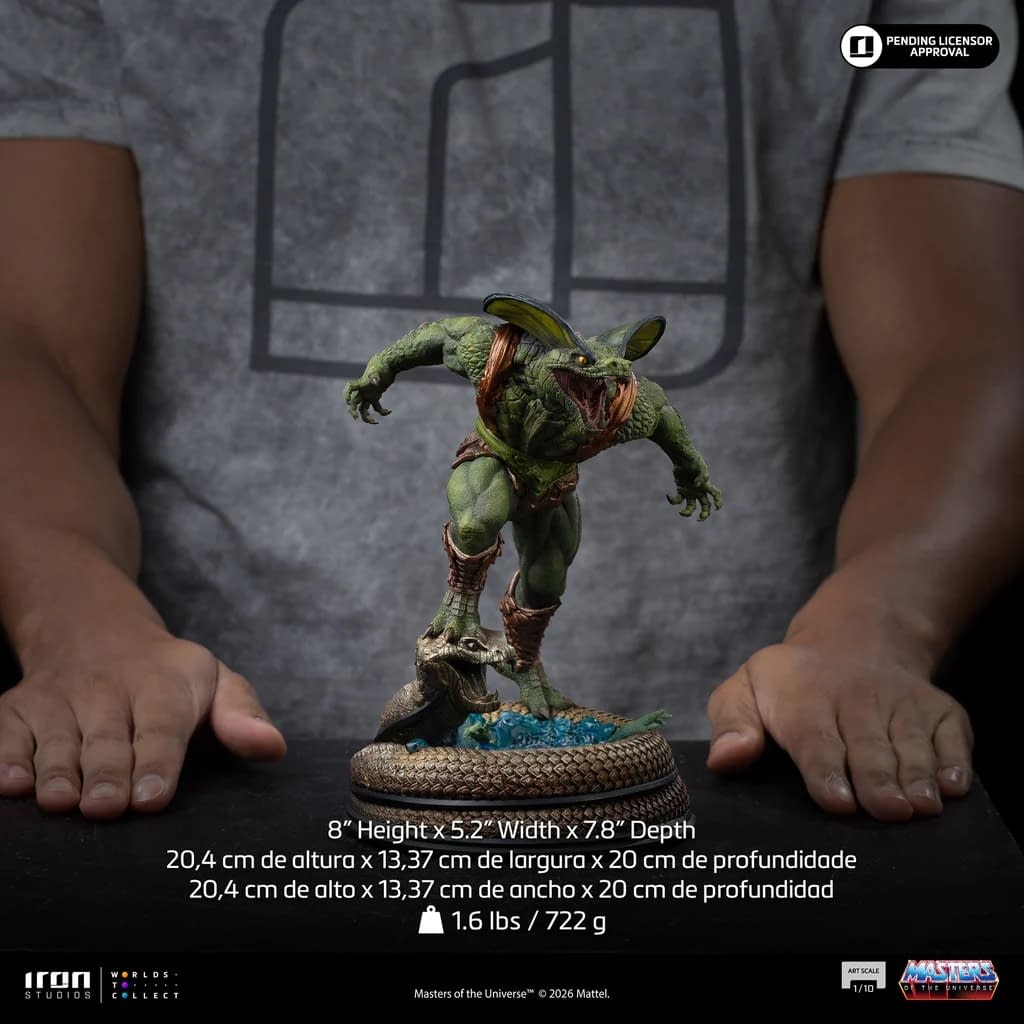 Masters of the Universe Kobra Khan Rises with New Iron Studios Statue