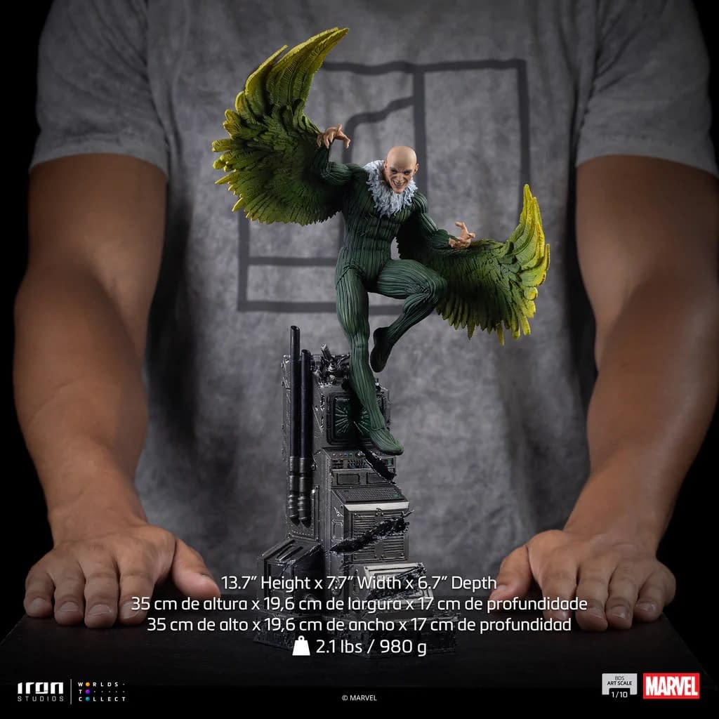 Vulture Joins Iron Studios Spider-Man vs Villains Diorama Series