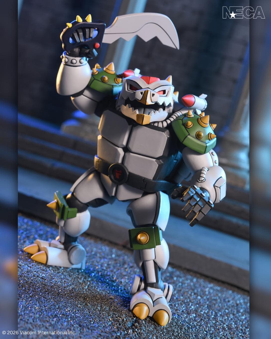 NECA Reveals New Robo Tokka & Rahzar TMNT Figure 2-Pack
