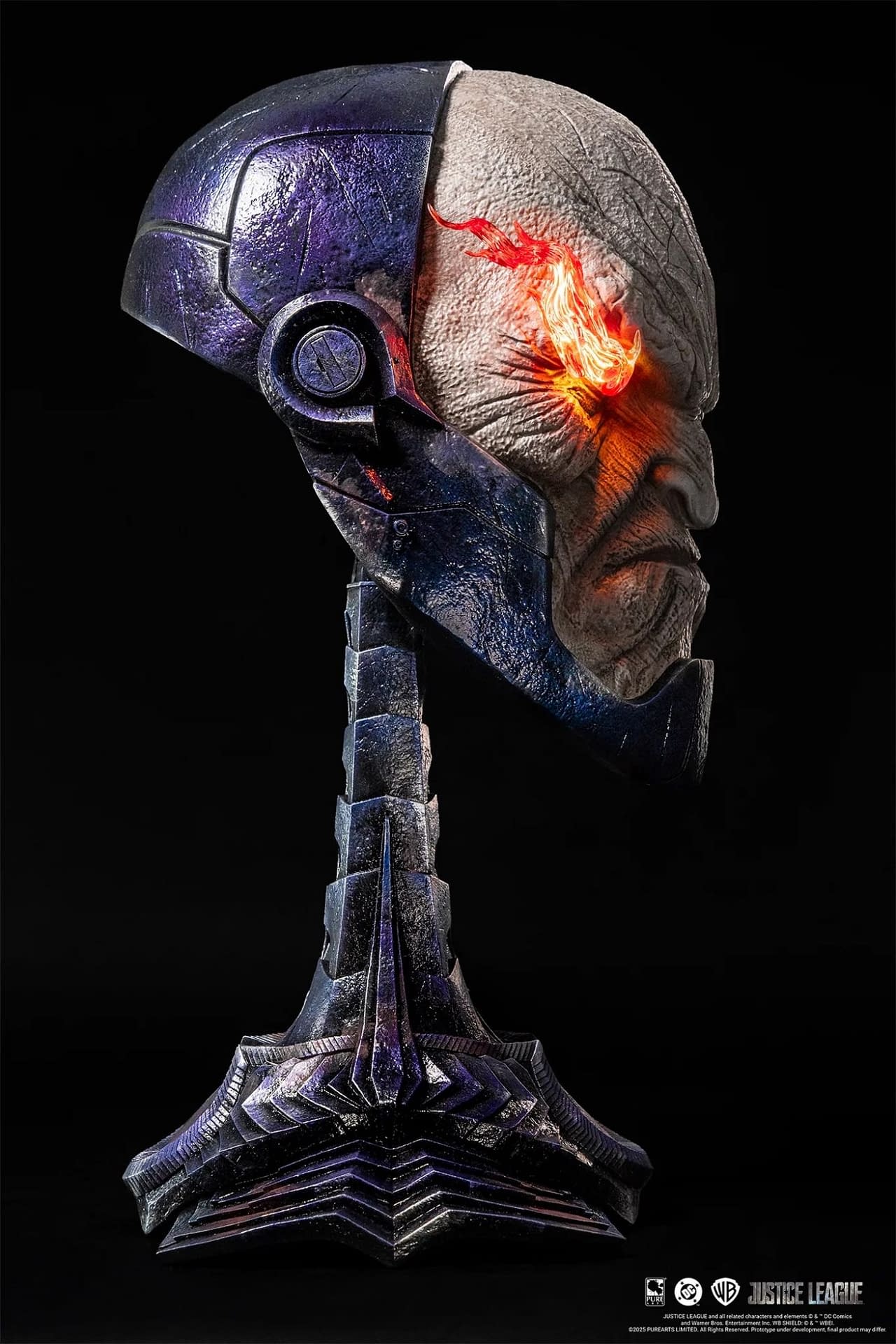 PureArts Bows Before Darkseid with New 1:1 Replica DC Comics Mask