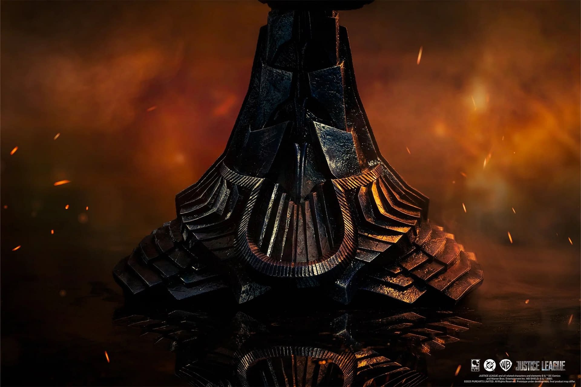 PureArts Bows Before Darkseid with New 1:1 Replica DC Comics Mask