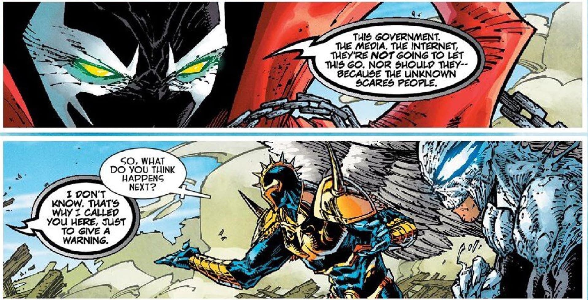 Humanity Get The Truth About Heaven & Hell In Todd McFarlane's Spawn