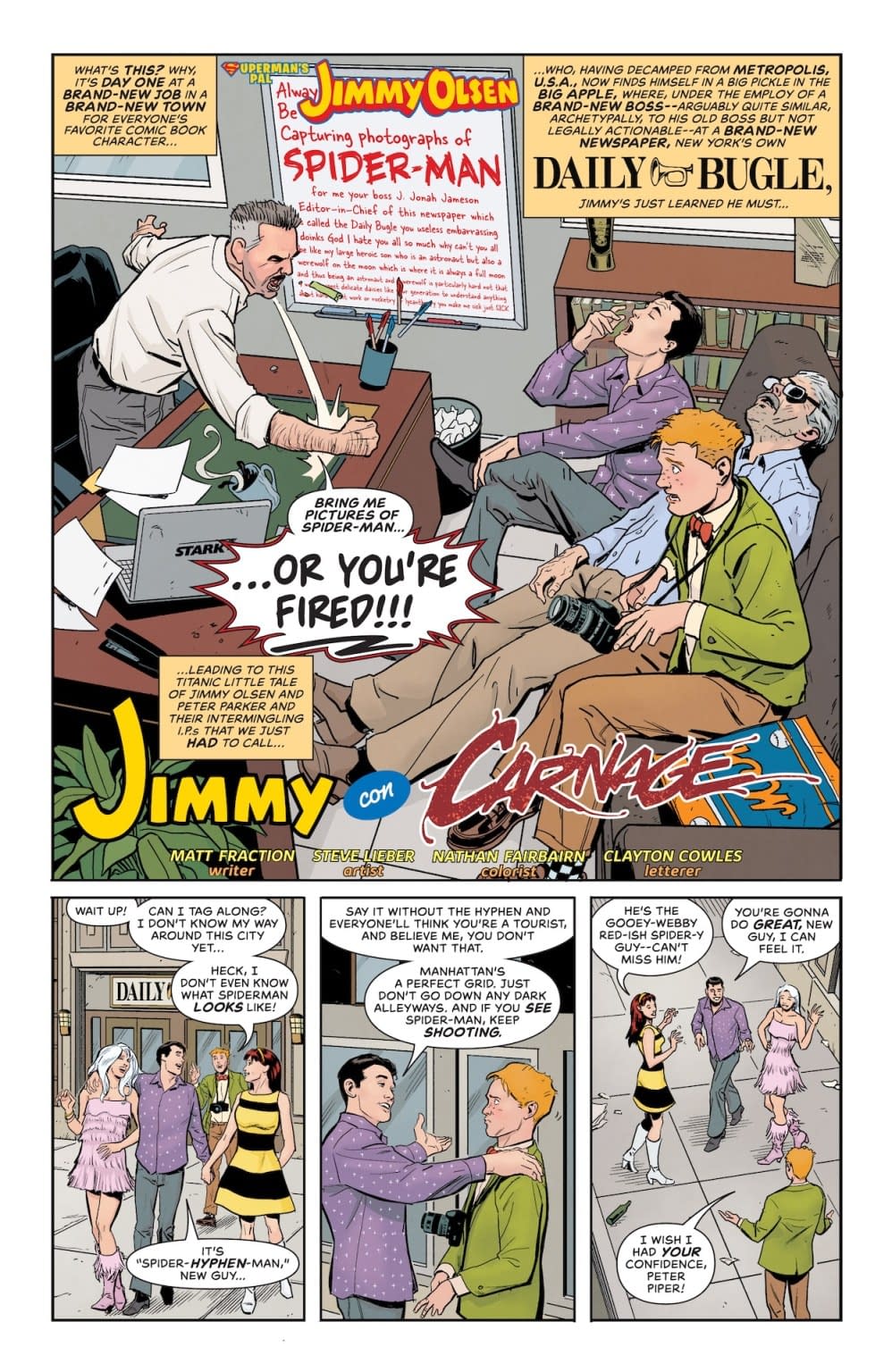 Pages And Pages Of Superman/Spider-Man Crossover