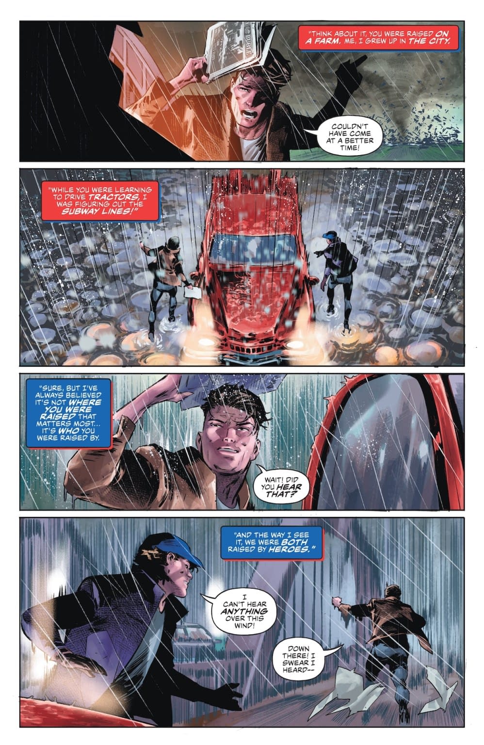 Pages And Pages Of Superman/Spider-Man Crossover
